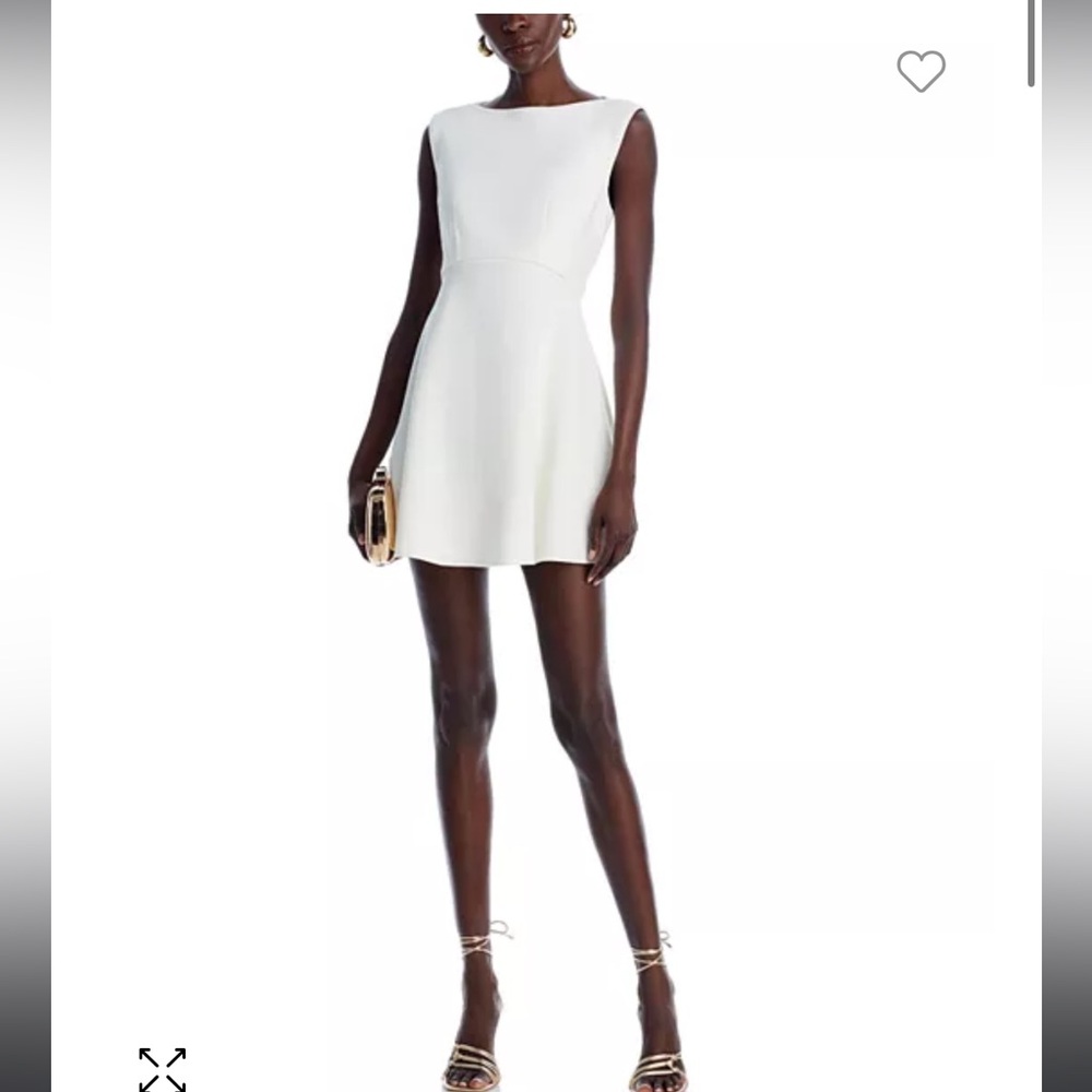 French Connection Whisper White Classic Mini Dress